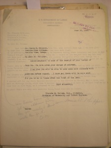 Blanche M. Haines to Ionia R. Whipper, Prairie View, Texas, June 18, 1928